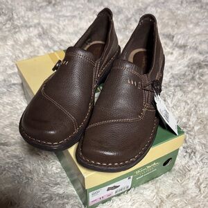 Thom McAn Dark Brown Leather Loafers